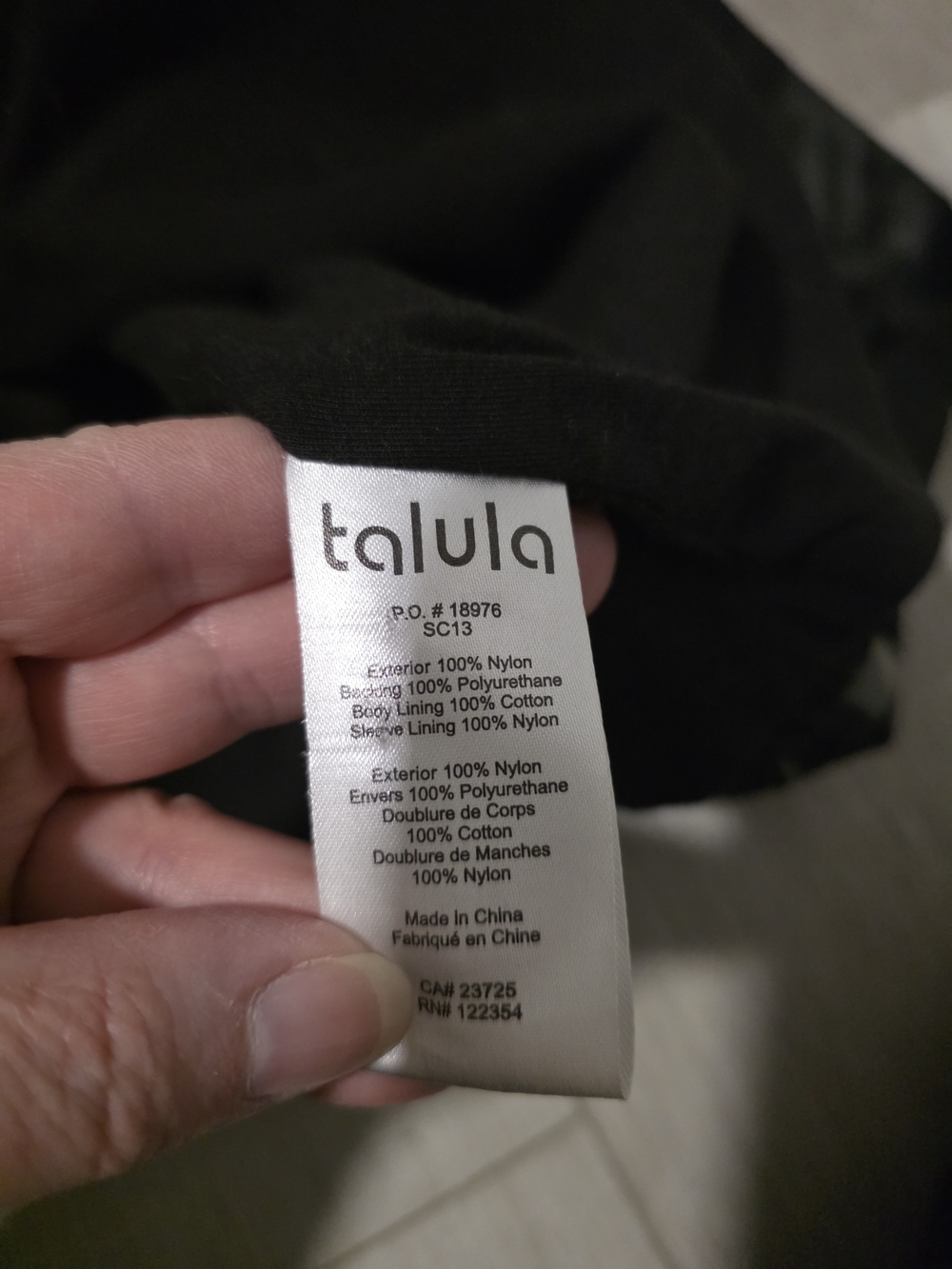 Aritzia Talula Black Hooded Lightweight Jacket Size Small - Picture 8 of 12
